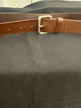 Martin + Osa  Brown Leather Belt; Size 36; 1.5" wide